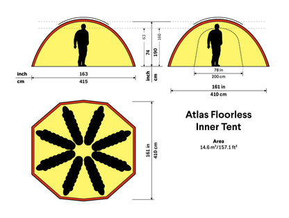 Hilleberg Atlas Floorless Inner Tent