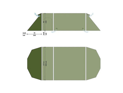 HILLEBERG Stalon XL Vestibule 史特龍 前庭組件 mabuvalley