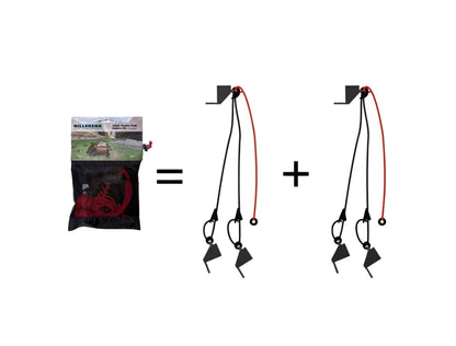 HILLEBERG 營柱套 Pole holders for Allak / Staika