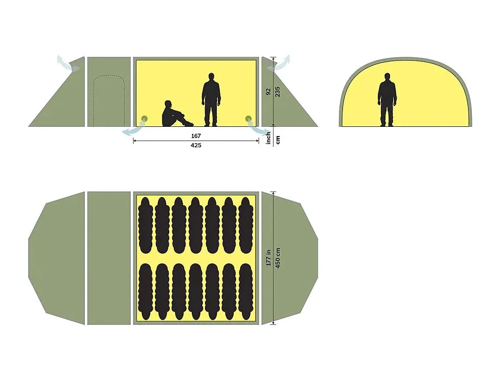 HILLEBERG Stalon XL Floorless Inner Tent 史特龍無底內帳
