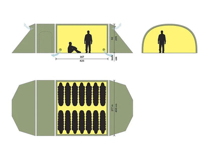 HILLEBERG Stalon XL Floorless Inner Tent 史特龍無底內帳